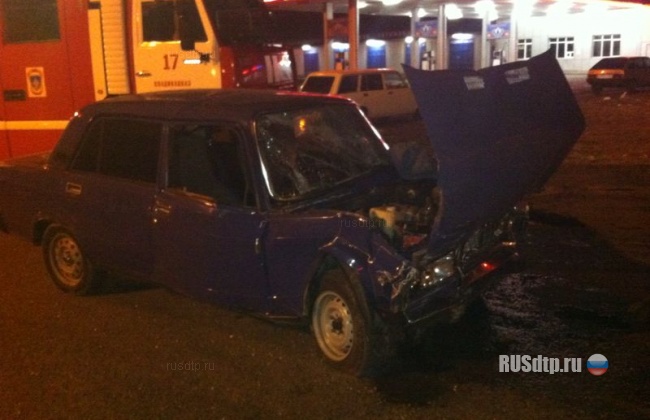 На трассе столкнулись две \&#187;семерки\&#187;