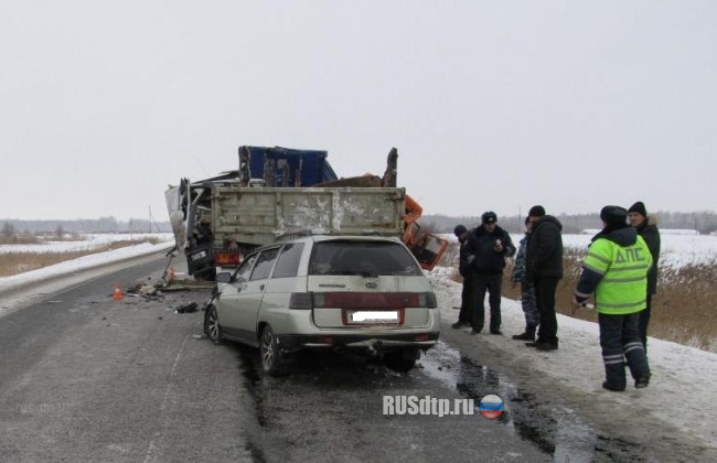 Авария на трассе Тюмень-Омск