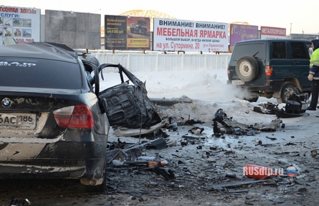 Отец и дочь попали в ДТП в Ханты-Мансийске: мужчина погиб, а девочка &#8212; в коме