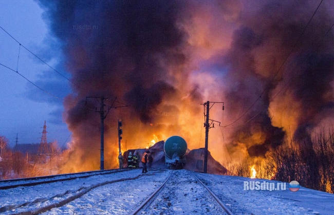 Катастрофа на железной дороге в Кирове