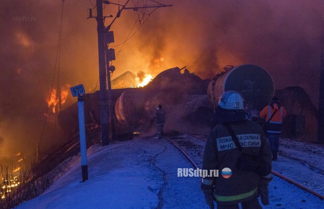 Катастрофа на железной дороге в Кирове