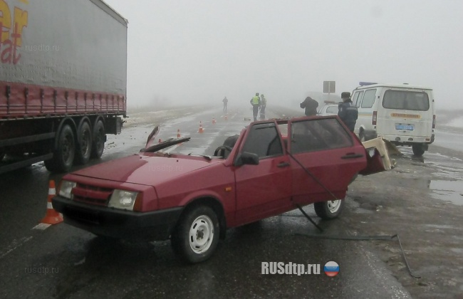 В Донецке погиб пассажир ВАЗа
