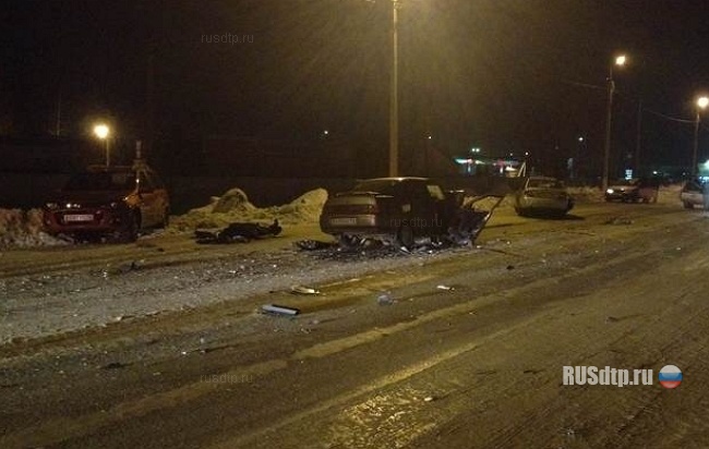 На трассе Казань- Оренбург погибли два человека