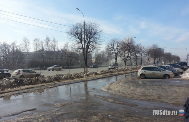 Взрыв УАЗа в  Ульяновске