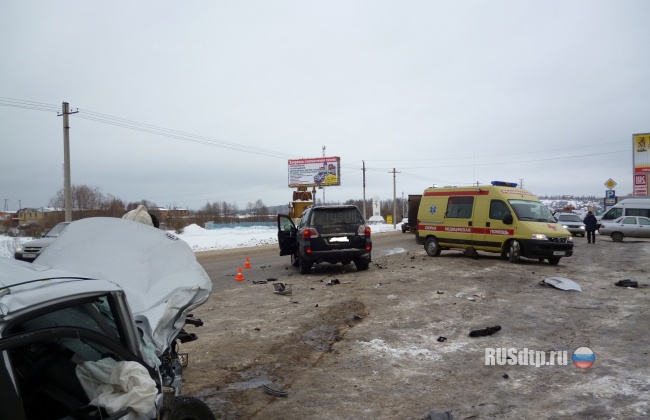 Авария на выезде из Ухты