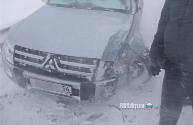 Серьезная авария на трассе Орск-Оренбург