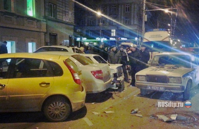 Массовое ДТП в Саратове: столкнулись 8 автомобилей (видео)