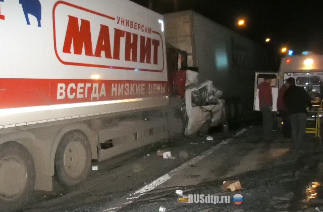 Уснувший водитель фуры «Магнита» устроил замес на трассе М2 «Крым»