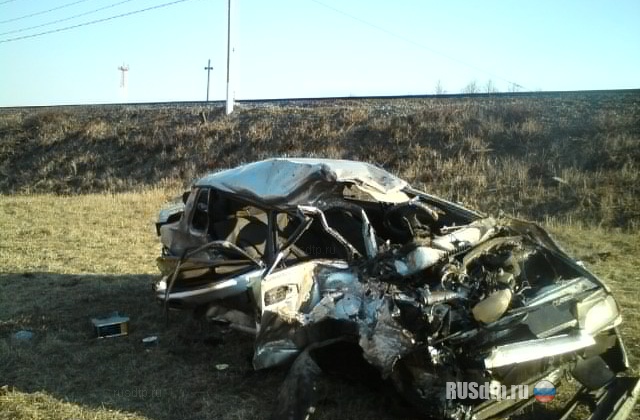 В Орловской области ВАЗ попал под поезд