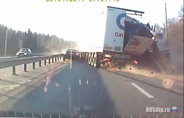 Крупная авария в Московской области