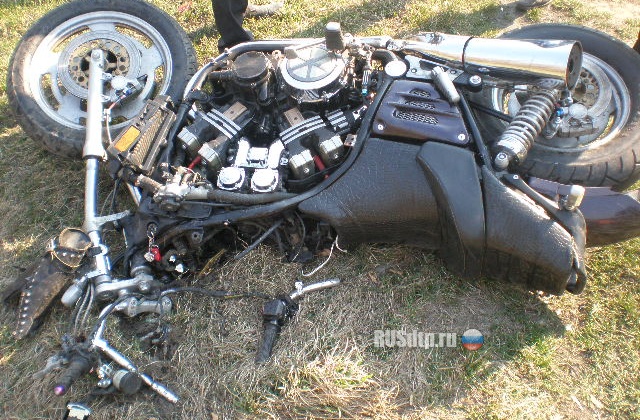 Два человека разбились на мотоцикле в Курской области
