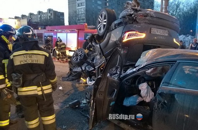 Крупная авария в Москве