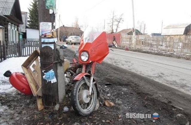 В Свердловской области погиб мотоциклист