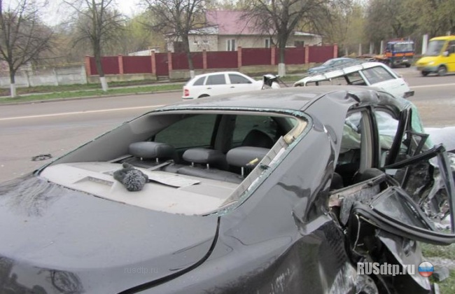 Пьяный устроил аварию