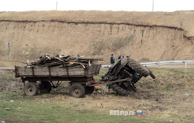 Под Минусинском погиб пассажир трактора