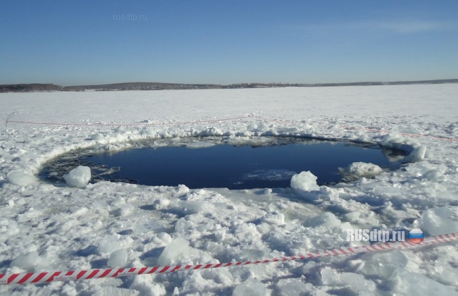 Падение метеорита над Челябинском