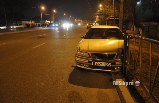 Ночное ДТП в Алматы