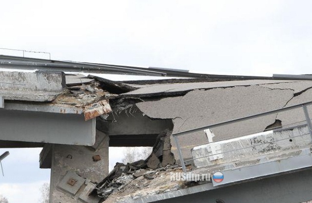 На трассе Новокузнецк-Кемерово разрушен виадук