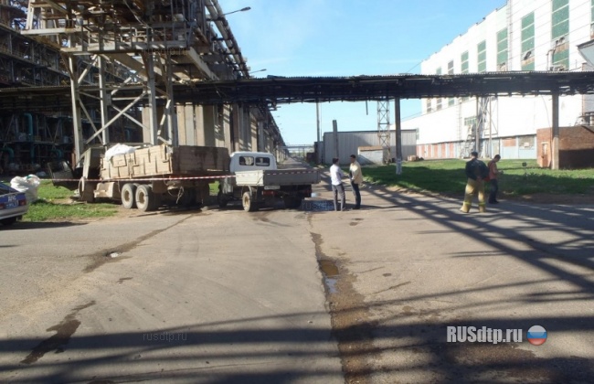 Авария в Кирово-Чепецке, возле завода