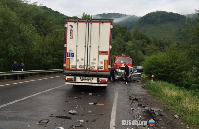 Муж и жена погибли в ДТП под Ужгородом