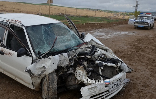 В Краснокаменске опрокинулся пассажирский автобус