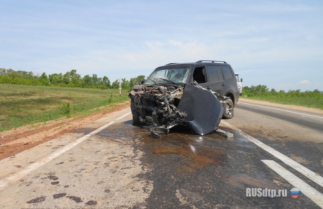 Водитель сгорел в автомобиле после ДТП на автодороге Бугульма – Уральск
