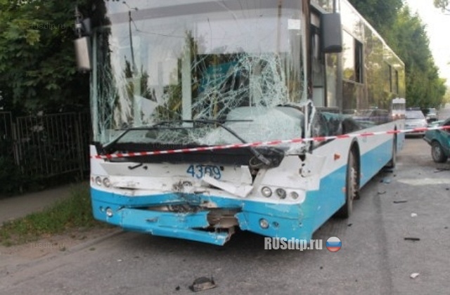 В Симферополе погибла беременная пассажирка