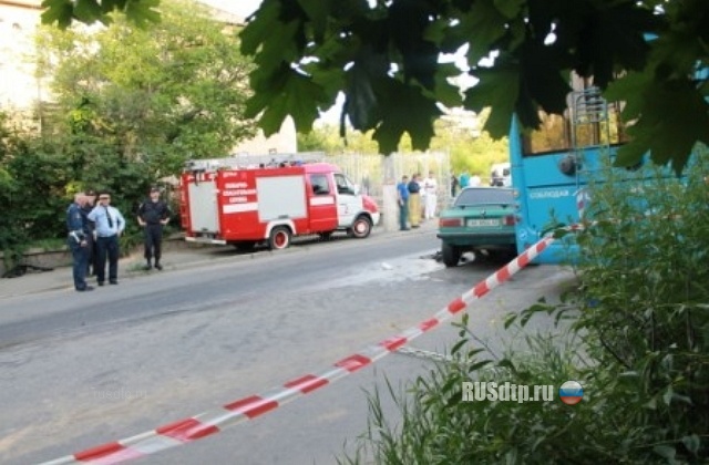 В Симферополе погибла беременная пассажирка