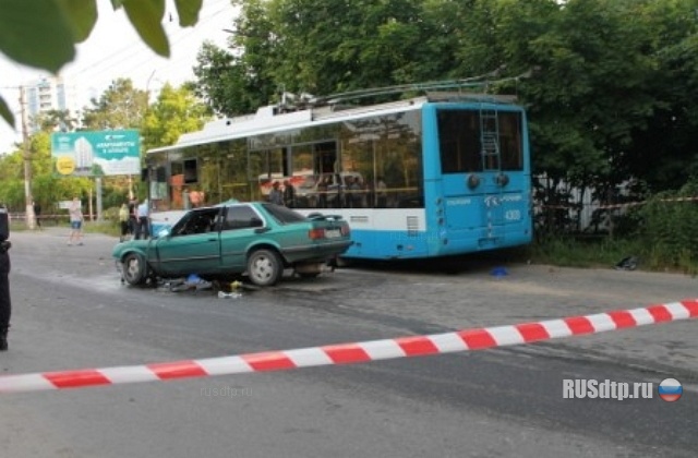 В Симферополе погибла беременная пассажирка