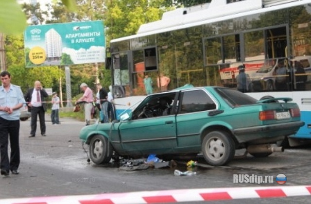 В Симферополе погибла беременная пассажирка