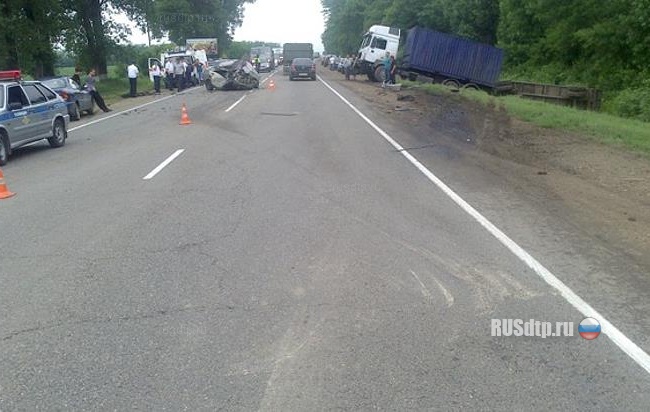 Нелепый маневр привел к ДТП