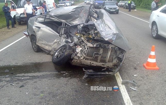 Нелепый маневр привел к ДТП