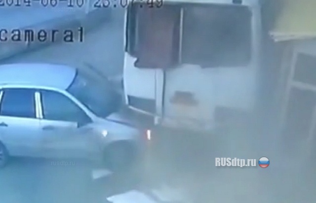 Авария с автобусом в Бугуруслане
