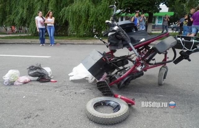 В Виннице грузовик раздавил женщину на инвалидной коляске