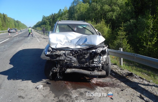 Уснувший водитель протаранил машину с многодетной семьей