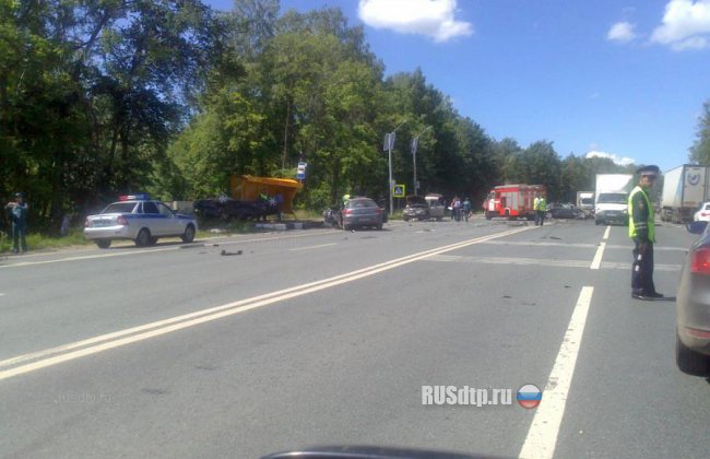 На трассе М-7 «Волга» в Чувашии столкнулись 7 автомобилей