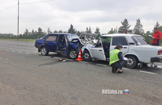 В Омской области в лобовом столкновении погибли 2 человека