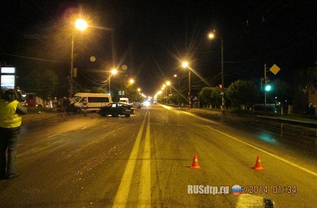 В Нижнем Новгороде в ДТП с маршруткой пострадали 12 человек