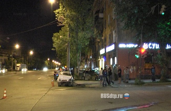Ночное ДТП в Екатеринбурге