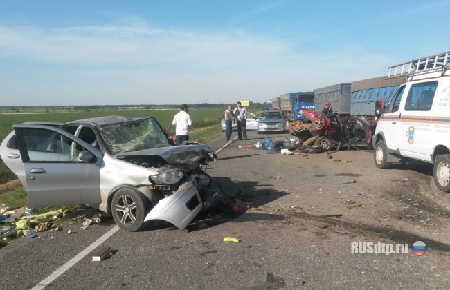 В ДТП под Ростовом погиб один человек