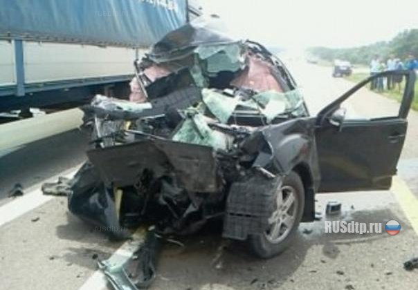 Два Mitsubishi столкнулись на трассе М4 «Дон» &#8212; погиб человек