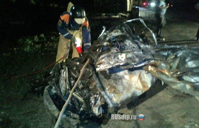 Водитель сгорел в машине после ДТП на трассе М-4 «Дон»