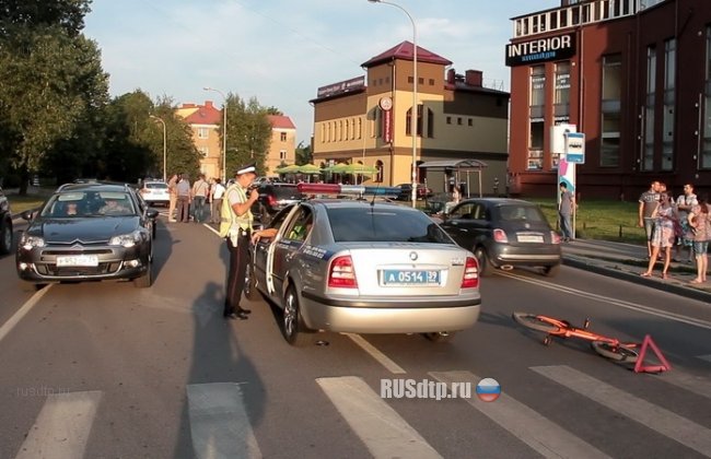 В Калининграде водитель БМВ сбил ребенка