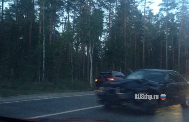 ДТП с участием грузовика и двух BMW на трассе «Казань-Боровое Матюшино»