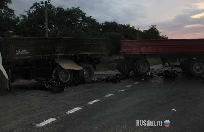 На Ставрополье погибли мотоциклист и его пассажир