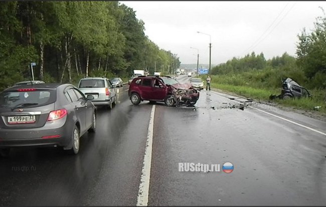 У деревни Байгуши во Владимирской области погиб водитель