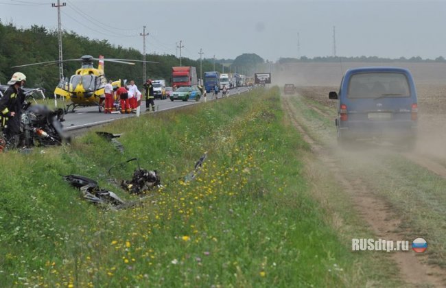 В Венгрии, на границе с Закарпатьем произошла жуткая авария