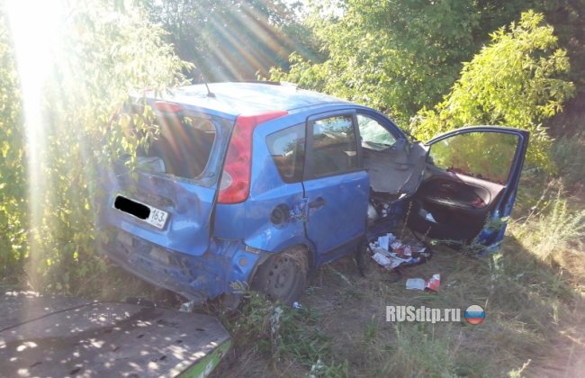 В Самарской области погиб водитель Ниссана