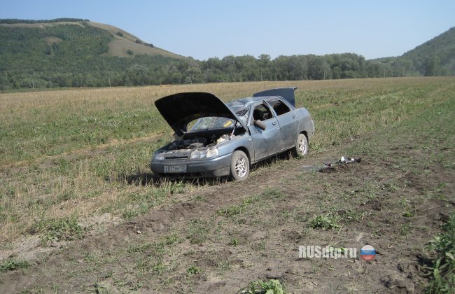 Занесло на щебенке