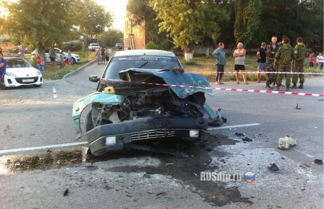 В Ростовской области легковушка столкнулась с автобусом